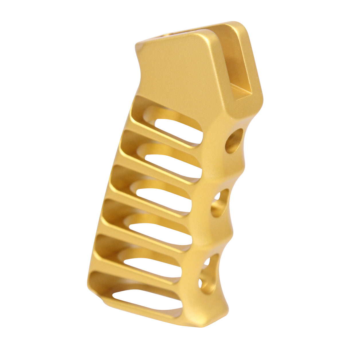 Ultralight Skeletonized Aluminum AR Pistol Grip in Flat Dark Earth, alternate view 2