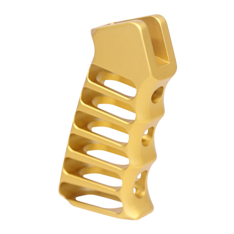 Ultralight Skeletonized Aluminum AR Pistol Grip in Flat Dark Earth, alternate view 2