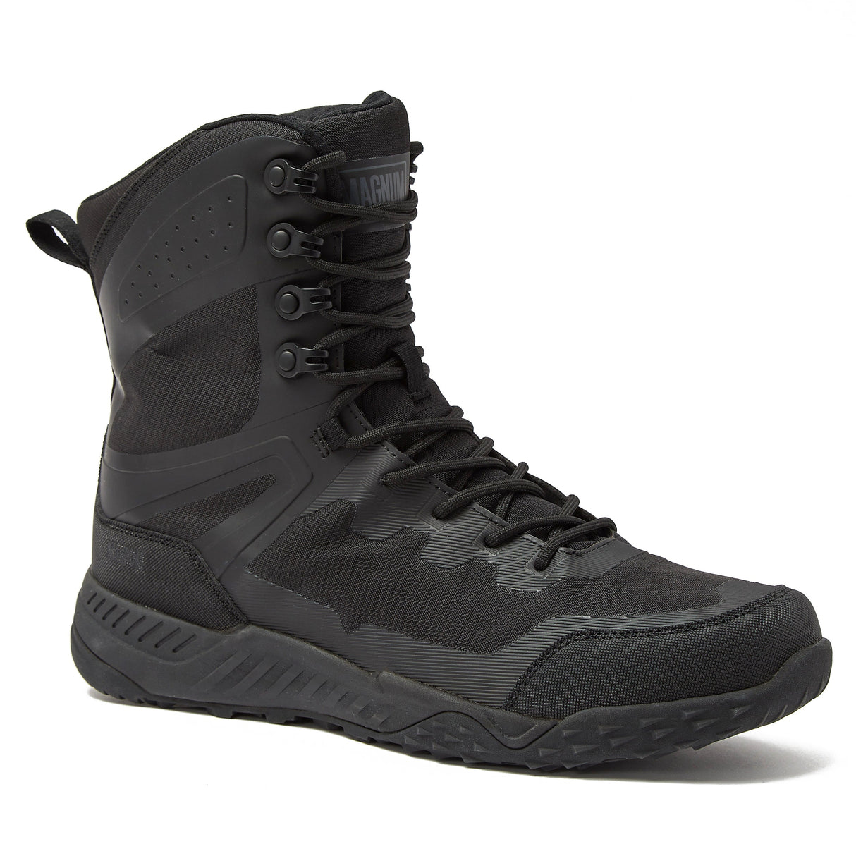 Ultima High Side Zipper Fast Boot in Black