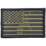 US Flag - 2x3 - Multicam Black w/ Olive Drab, Left Face (Forward)