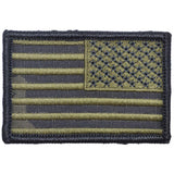 US Flag - 2x3 - Multicam Black w/ Olive Drab, Right Face (Reverse), alternate view 2