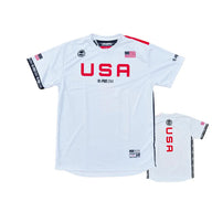 Dryfit Tech T-shirt - Usa Le – White