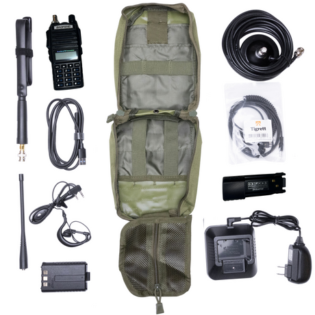 Radio Go Bag for Vehicles with UV82HP Programmed Radio - HR Tactical Innovations