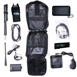 Radio Go Bag with Solar Charger and UV82HP Programmed Radio Bugout Kit - HR Tactical Innovations