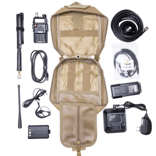 Radio Go Bag for Vehicles UV5R Programmed Radio - HR Tactical Innovations