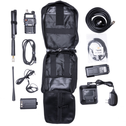 Radio Go Bag for Vehicles UV5R Programmed Radio - HR Tactical Innovations