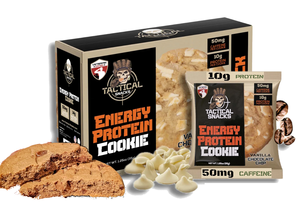 Tactical Snacks Energy Protein Cookies