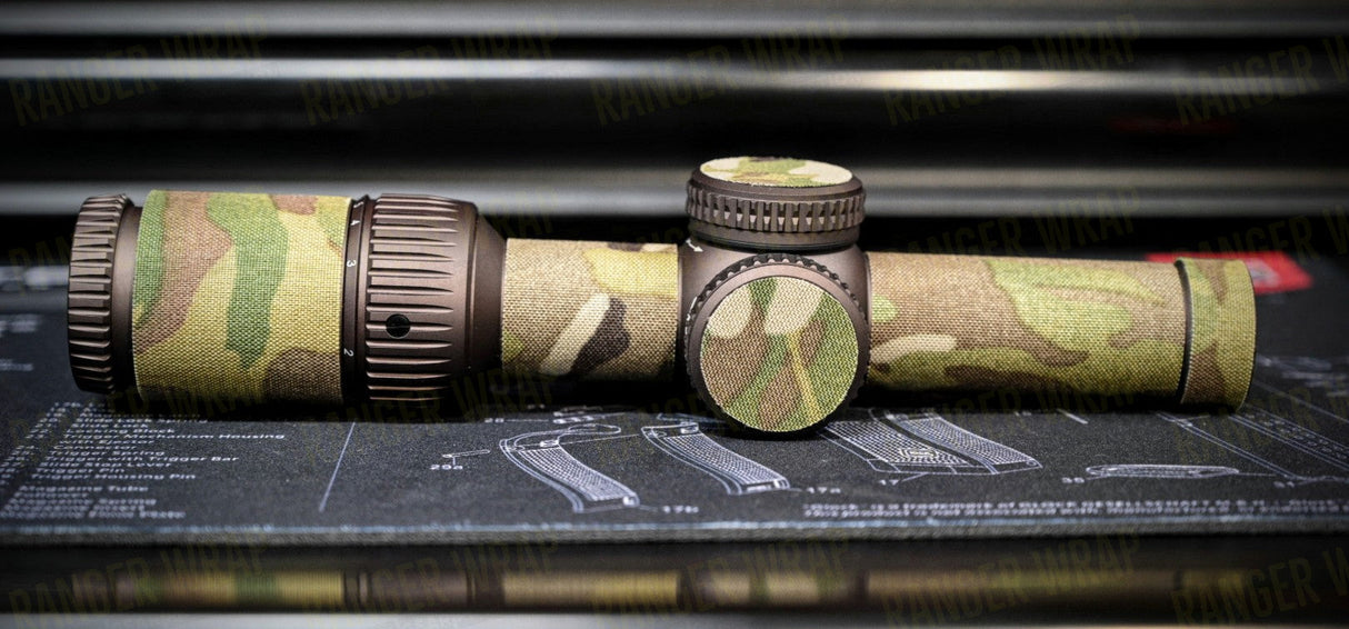 Vortex Razor HD Gen II 1-6 - Optic Wrap in Cordura Fabric in Coyote Brown, alternate view 10