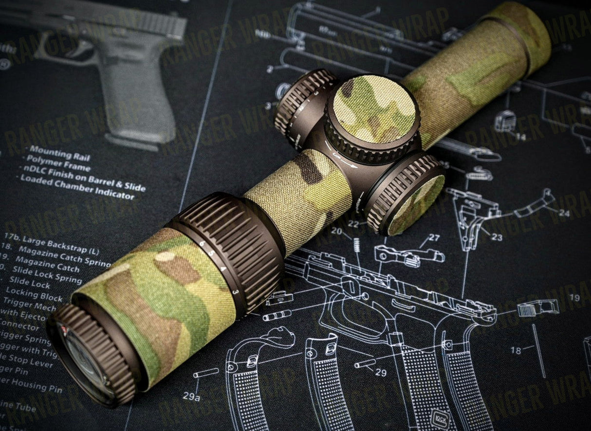 Vortex Razor HD Gen II 1-6 - Optic Wrap in Cordura Fabric in Black, alternate view 12