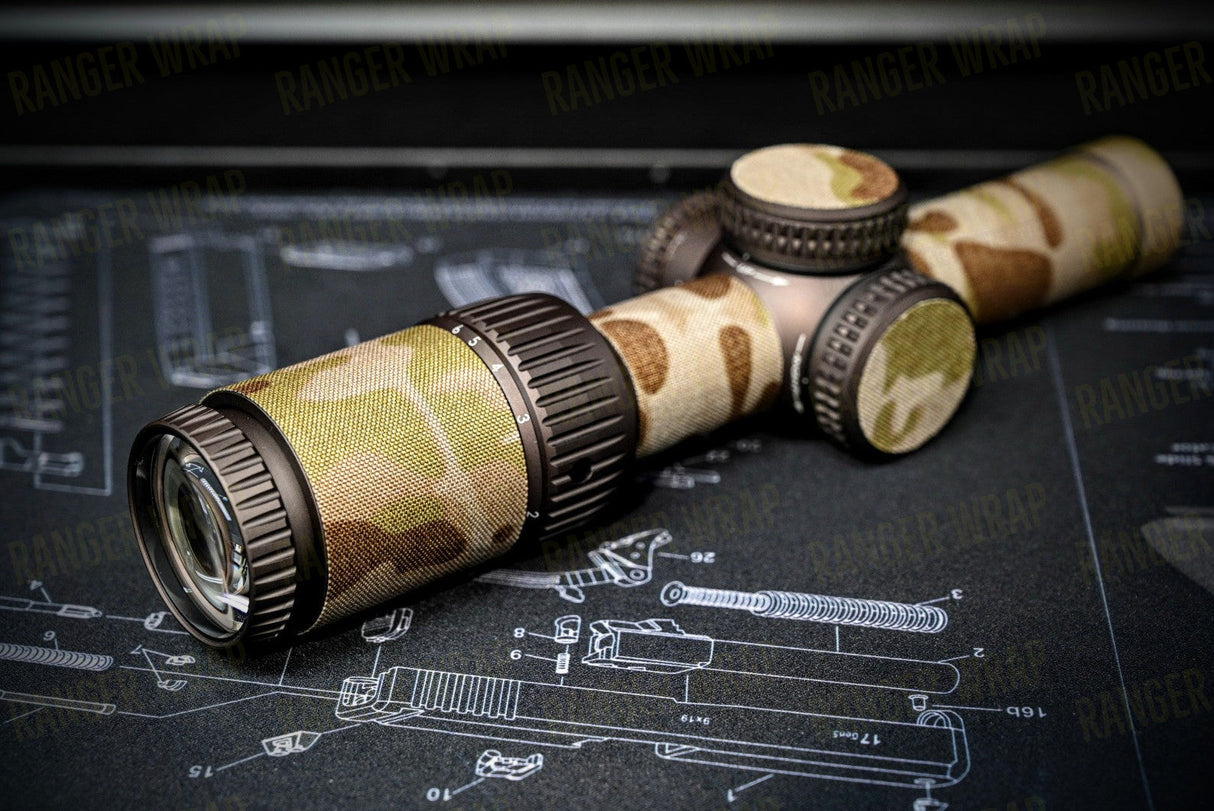 Vortex Razor HD Gen II 1-6 - Optic Wrap in Cordura Fabric in Black Multicam, alternate view 2