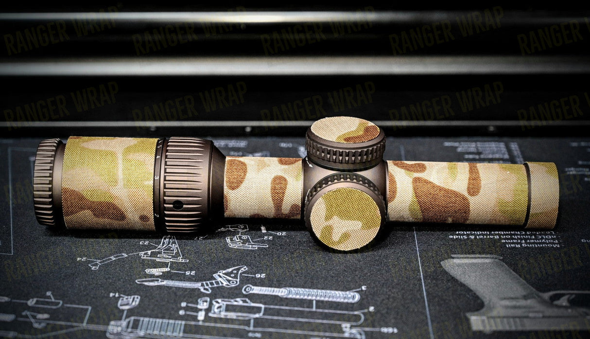 Vortex Razor HD Gen II 1-6 - Optic Wrap in Cordura Fabric in Tropic Multicam, alternate view 4