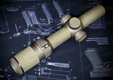 Vortex Strike Eagle 1-6 Gen 2 - Optic Wrap in Cordura Fabric in Arid Multicam, alternate view 6