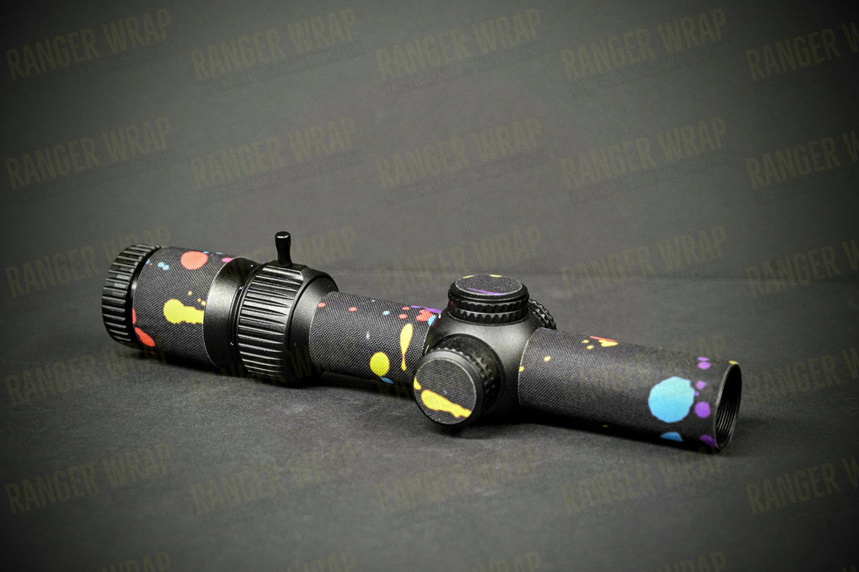 Vortex Strike Eagle 1-8 (SFP) - Optic Wrap in Cordura Fabric in Desert Tiger Stripe, alternate view 2