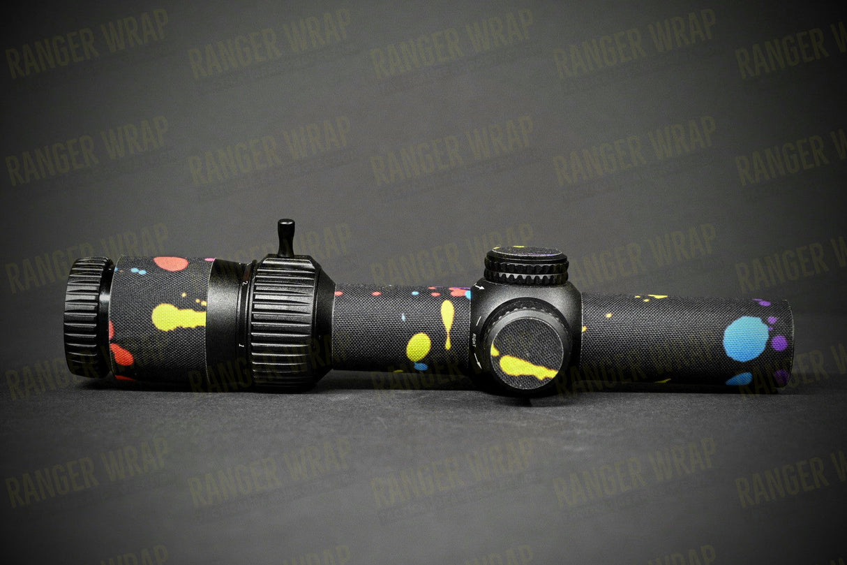 Vortex Strike Eagle 1-8 (SFP) - Optic Wrap in Cordura Fabric in Black Multicam, alternate view 3