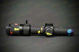 Vortex Strike Eagle 1-8 (SFP) - Optic Wrap in Cordura Fabric in Black Multicam, alternate view 3