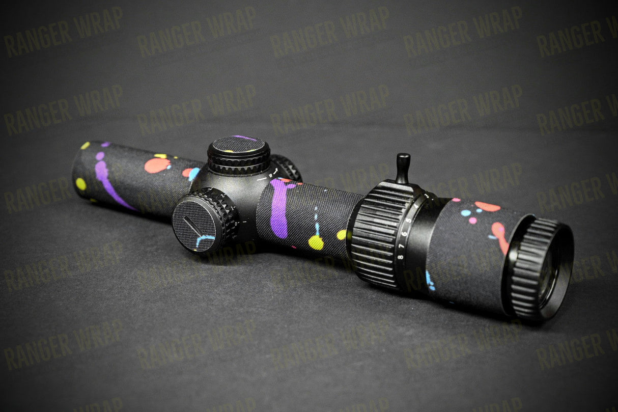 Vortex Strike Eagle 1-8 (SFP) - Optic Wrap in Cordura Fabric in Tropic Multicam, alternate view 5