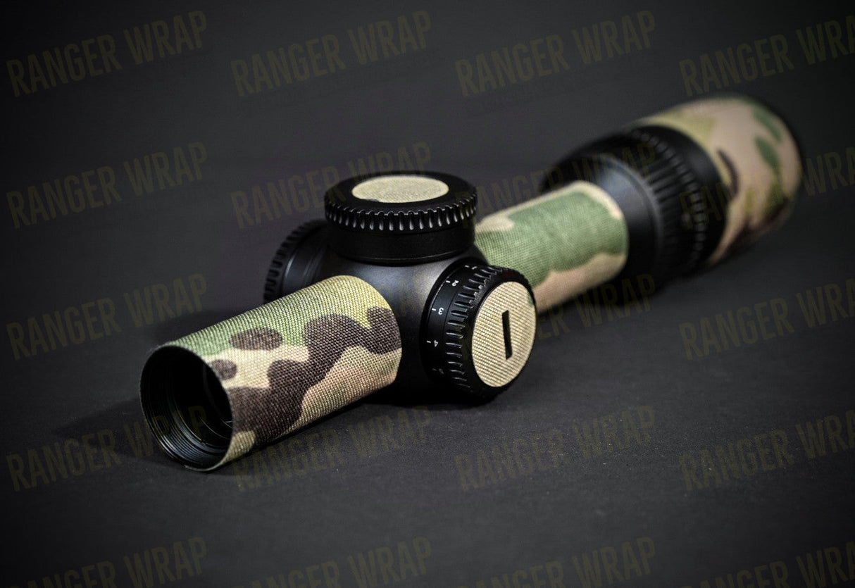 Vortex Strike Eagle 1-8 (FFP) - Optic Wrap in Cordura Fabric in Desert Tiger Stripe, alternate view 3