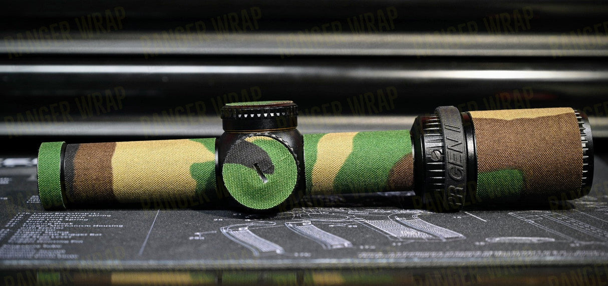Vortex Viper PST 1-6 Gen 2 - Optic Wrap in Cordura Fabric in Black Multicam, alternate view 4