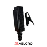 Velcro Mic & Earpiece Radio Kit w/ Quick Disconnect (Hirose) - BaoFeng: UV9G, UV9R, UV9R Plus, UV9R Pro, BF-A58, BF-558, BF-N9, UV-XR, GT-3WP, BF-9700, UV-5S, BF-R760, UV-82WP
