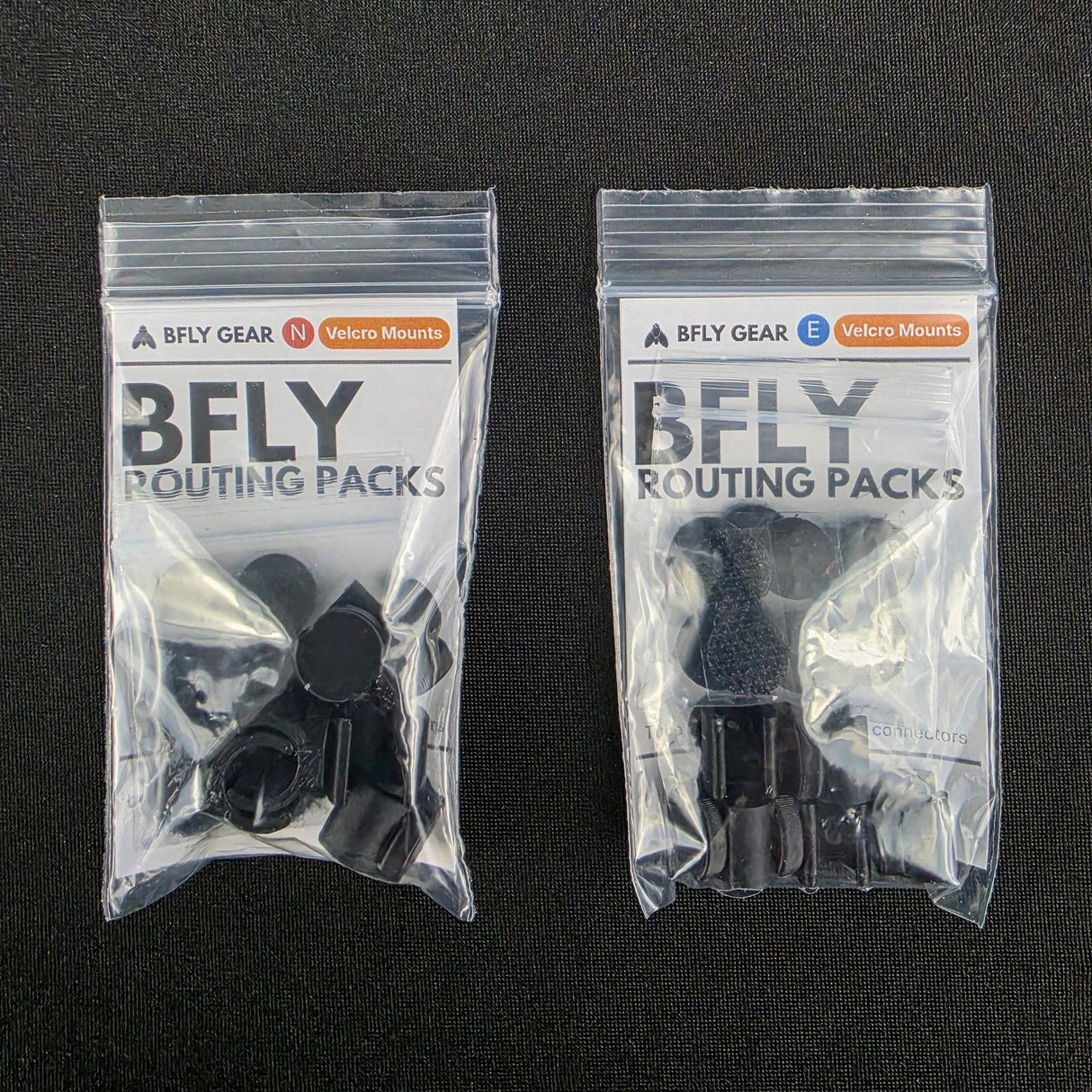 Velcro Mount Pack - BFly Routing Packs, ExFog (Not N-Bore Upgraded) (6mm)