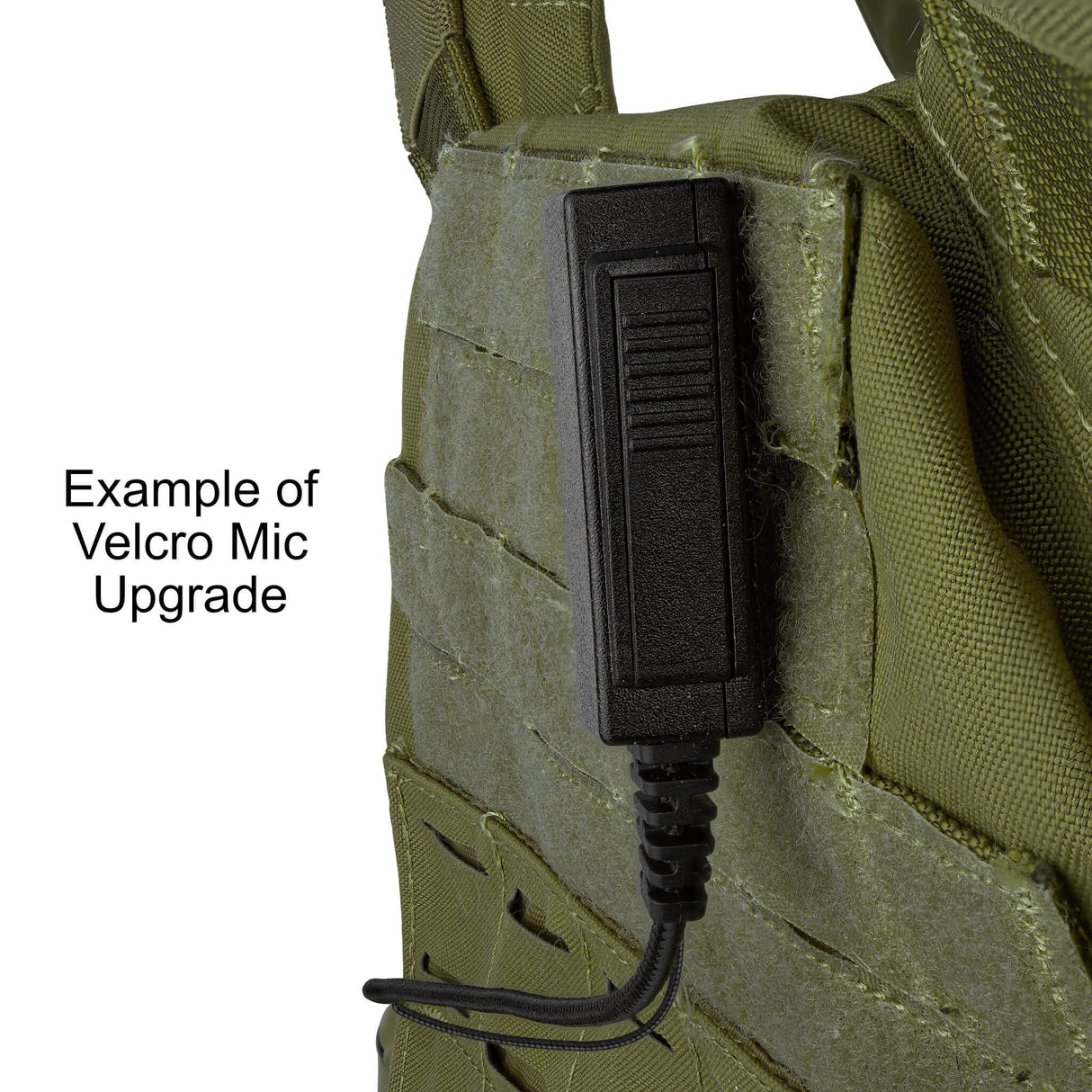 Patrol Mic & Invisible Series Tubeless Earpiece Complete Tactical Kit w/ Quick Disconnect (Hirose) - All Kenwood 2 Pin TK & NEXEDGE (NX), Baofeng, BTECH, Rugged Radios, Diga-Talk, TYT, AnyTone, Alinco, Relm/BK Radio, Quansheng, Wouxon, Retevis