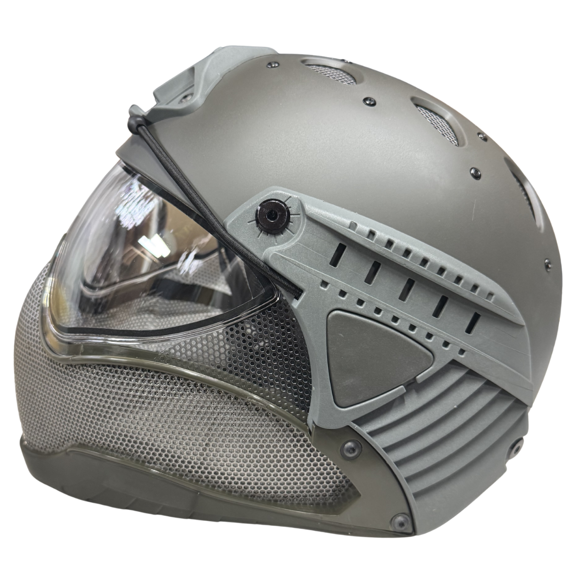 WARQ Pro Force-on-Force Training Helmet in Gray, alternate view 24