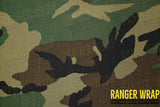 RangerWrap Sheet MEDIUM (M) size (12" x 12") - Adhesive-Backed Cordura Fabric in Alpine Multicam, alternate view 5