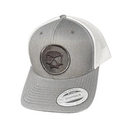Flexfit Snapback Hat – Dark Grey / Volt Mesh(Skull Icon) — alternate view 6