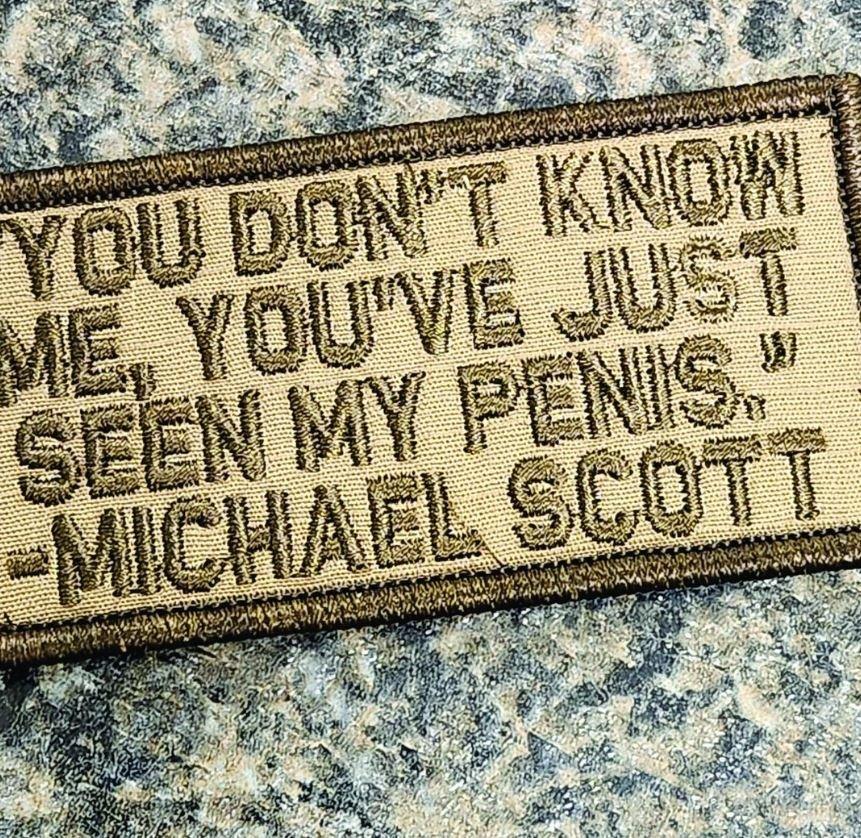 Tactical Gear Junkie You Don't Know Me 2x4 Patch - Coyote