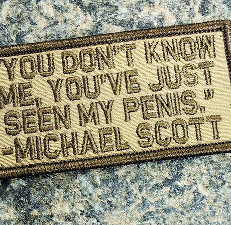 Tactical Gear Junkie You Don't Know Me 2x4 Patch - Coyote