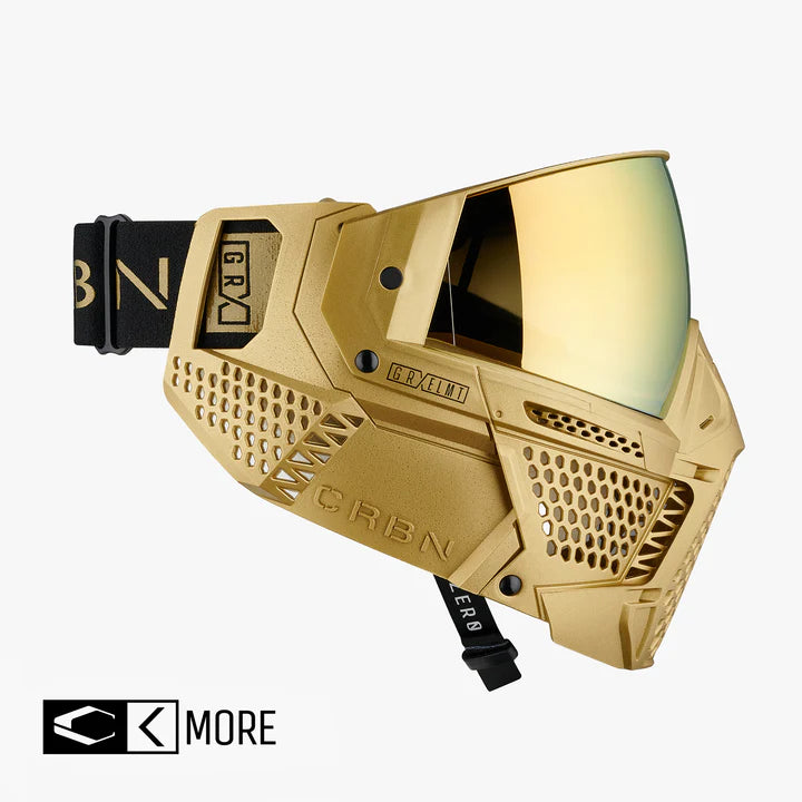 CRBN Zero GRX ELMT Paintball Goggle - Gold