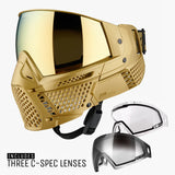 CRBN Zero GRX ELMT Paintball Goggle - Gold