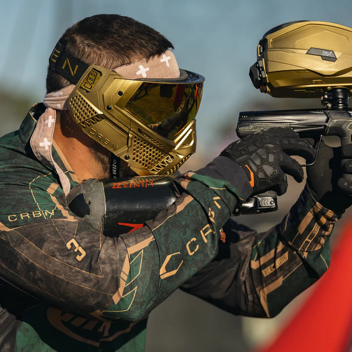 CRBN Zero GRX ELMT Paintball Goggle - Gold