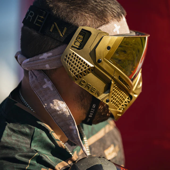 CRBN Zero GRX ELMT Paintball Goggle - Gold