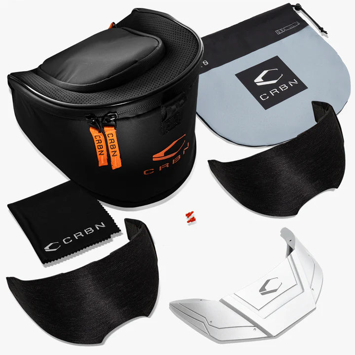 CRBN Zero GRX ELMT Paintball Goggle - Silver
