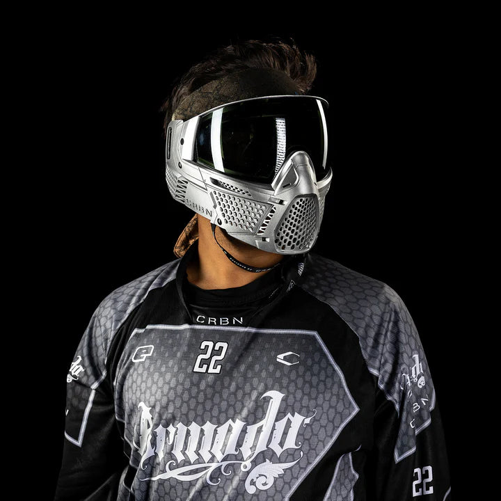 CRBN Zero GRX ELMT Paintball Goggle - Silver