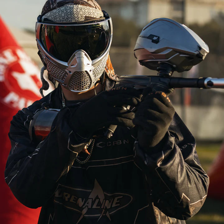 CRBN Zero GRX ELMT Paintball Goggle - Silver