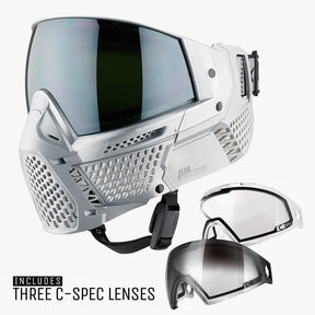 CRBN Zero GRX ELMT Paintball Goggle - Silver