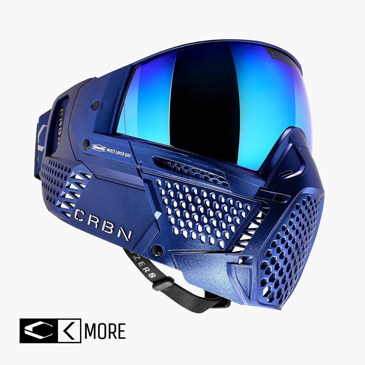 CRBN Zero GRX ELMT Paintball Goggle - Cobalt kit contents