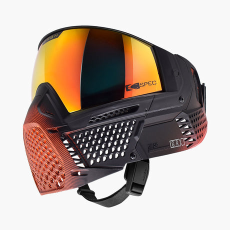 CRBN Zero GRX Paintball Goggle - Halftone Orange alternate view