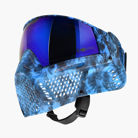 CRBN Zero GRX Paintball Goggle - Tie-Dye Lagoon alternate view