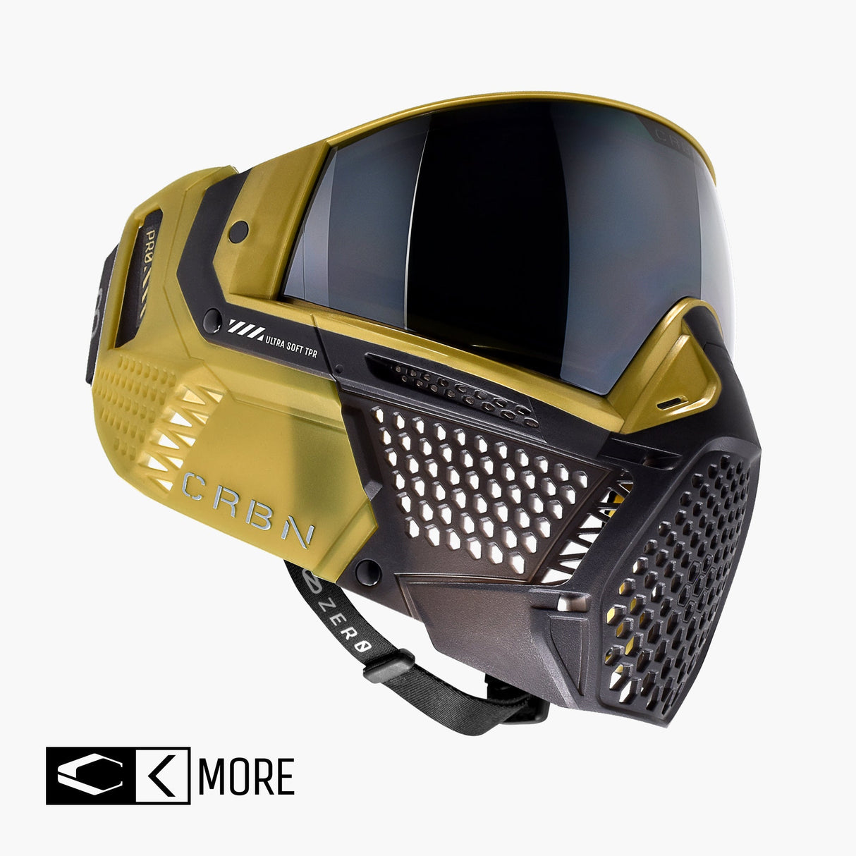 CRBN Zero Pro Paintball Goggle - Dune kit contents