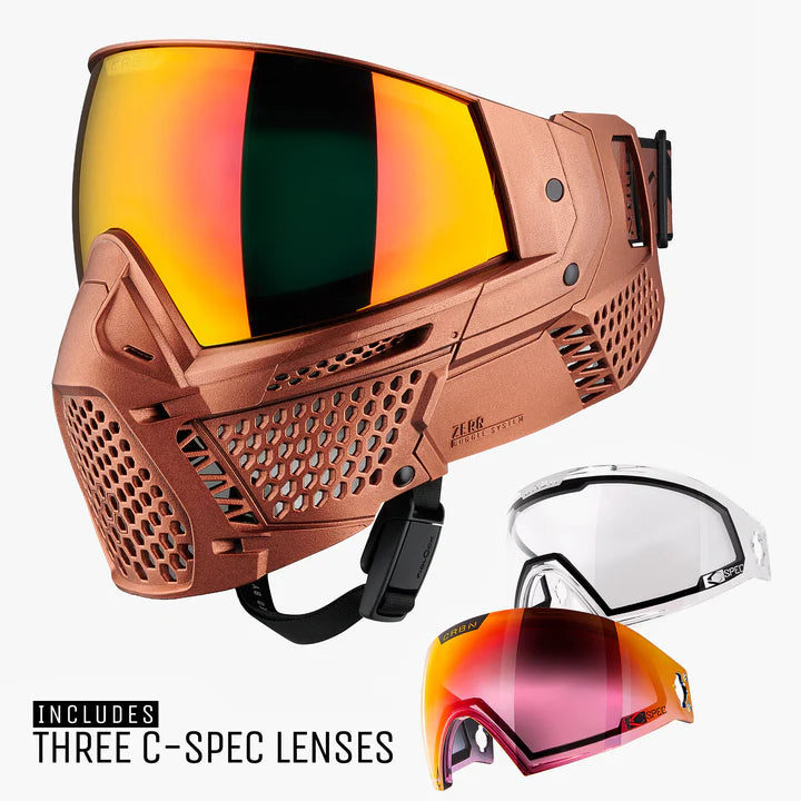 CRBN Zero GRX ELMT Paintball Goggle - Bronze