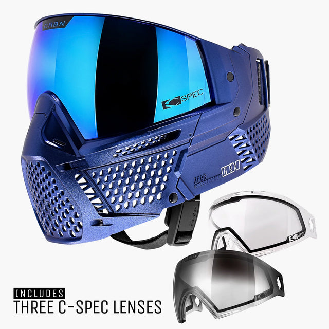 CRBN Zero GRX ELMT Paintball Goggle - Cobalt