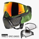 CRBN Zero GRX Paintball Goggle - ModCam Jungle