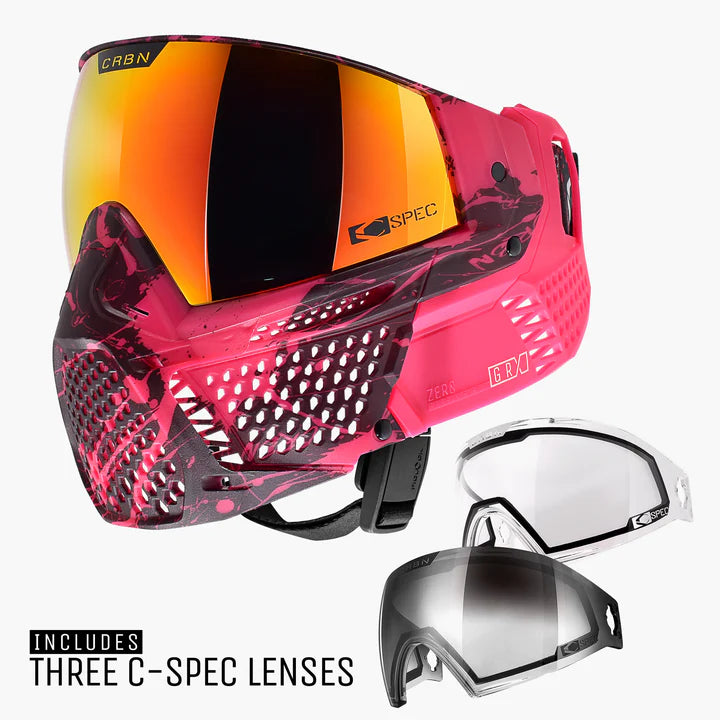 CRBN ZERO GRX Limited Edition Paintball Goggles - 3 C-SPEC Lenses, alternate view 40
