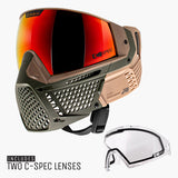 CRBN Zero Pro Paintball Goggle - Safari