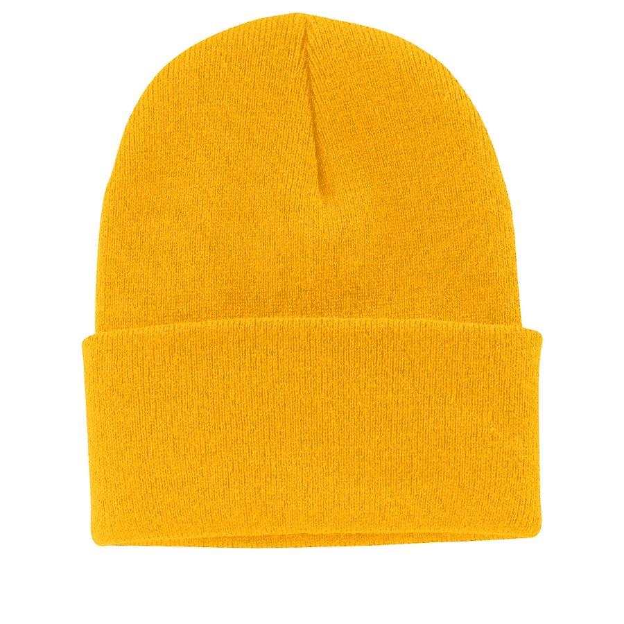 Fine Knit Watch Cap in Gold, alternate view 11