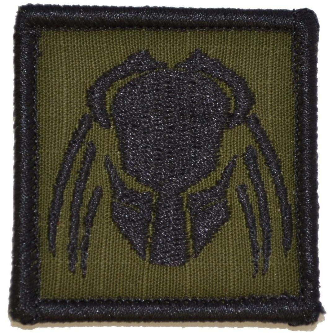 Predator Head - 2x2 Patch in Olive Drab, alternate view 5
