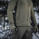 M-Tac Fleece Combat Jacket in Black, alternate view 27